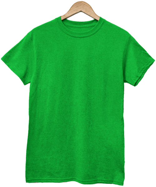 green shirt