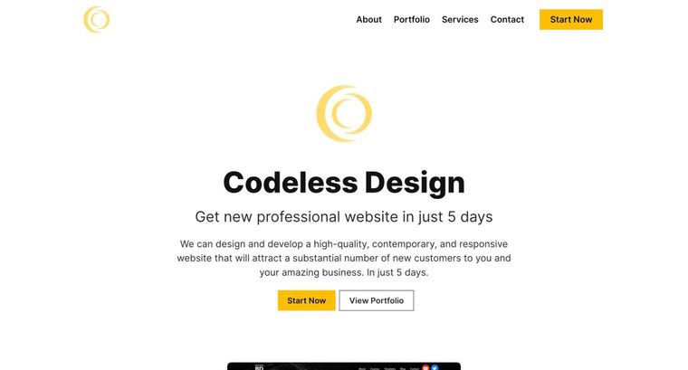 Agency template — About page