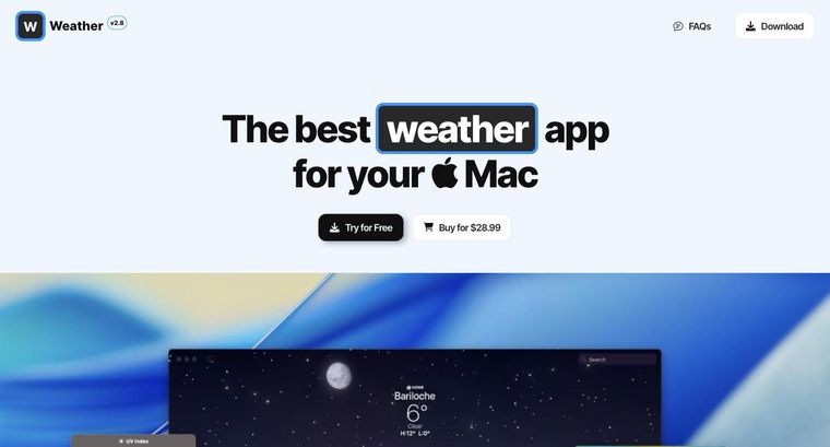 Application template — Homepage page