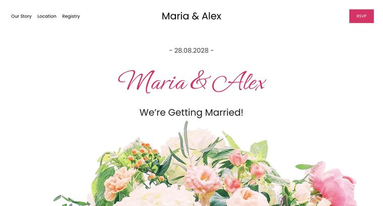 Engagement template — Homepage page