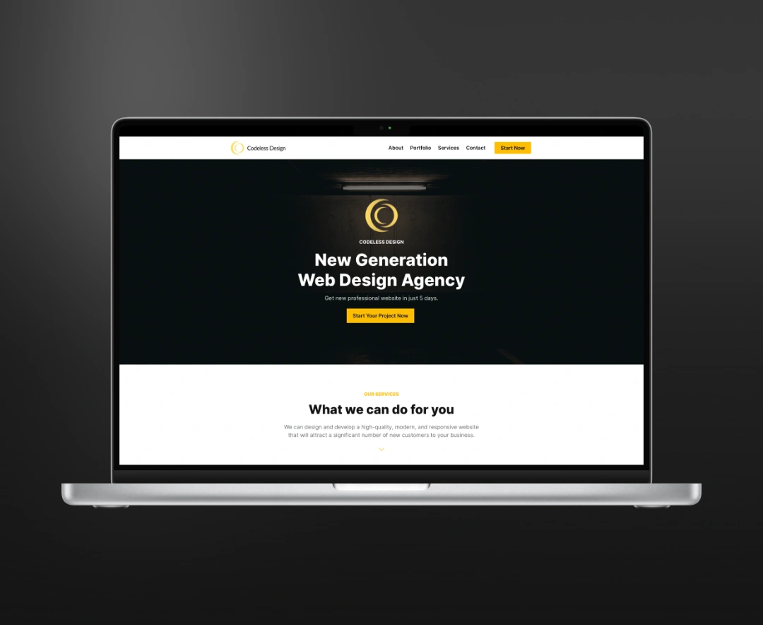 Agency premium free template for blocs