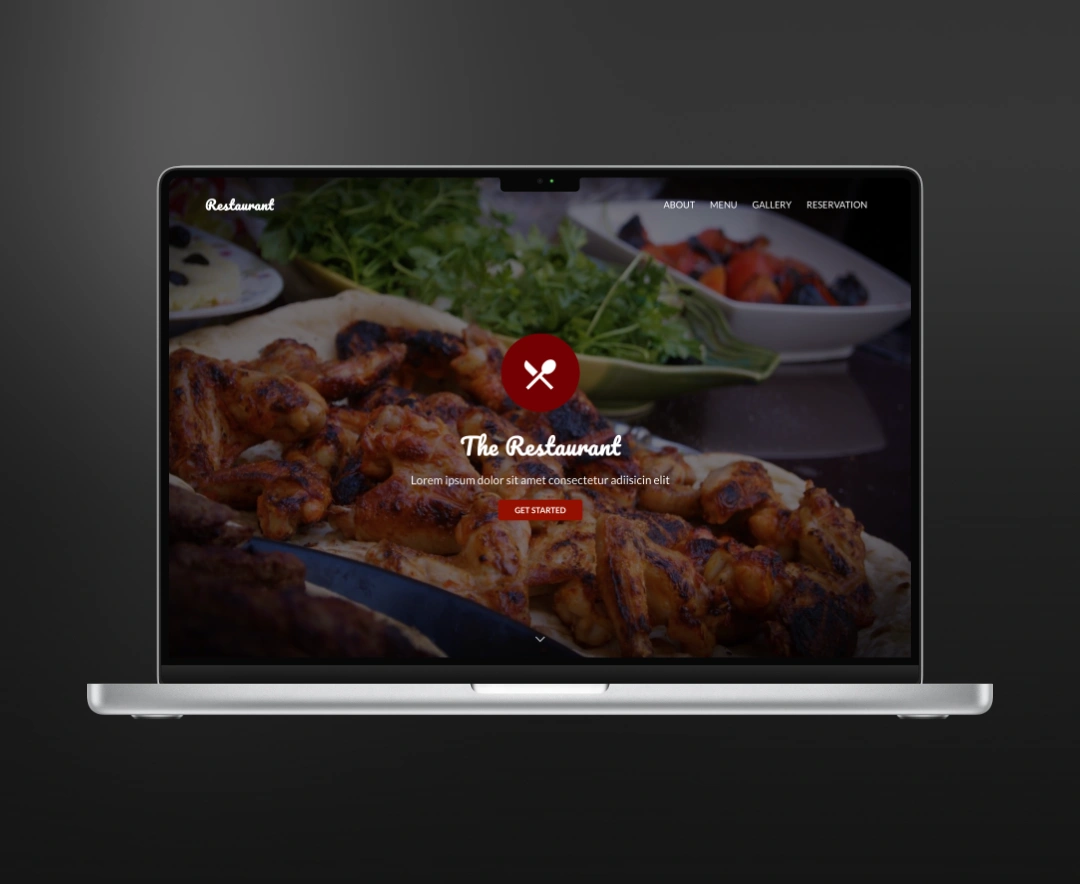 Restaurant premium free template for blocs